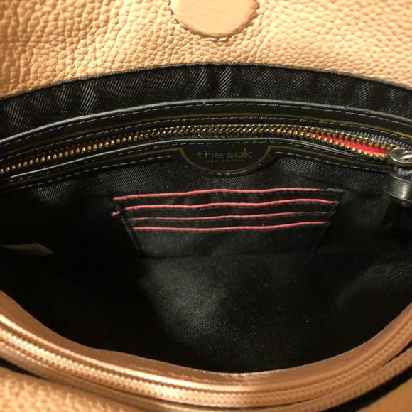 The Sak Pink Leather Crossbody Purse - Picture 6 of 13